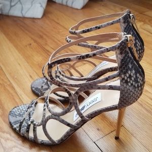 Jimmy Choo Snakeskin Sazerac sandals